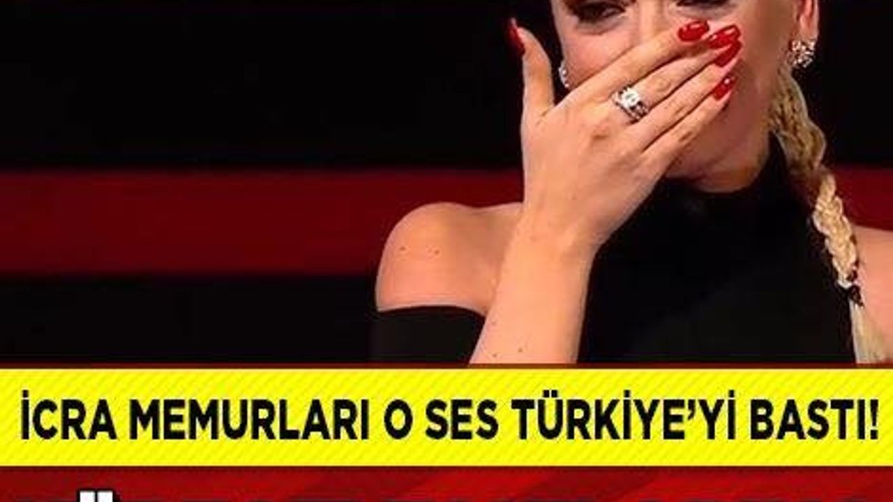HADİSE'YE BÜYÜK ŞOK! İCRA MEMURLARI O SES TÜRKİYE STÜDYOSUNU BASTI!