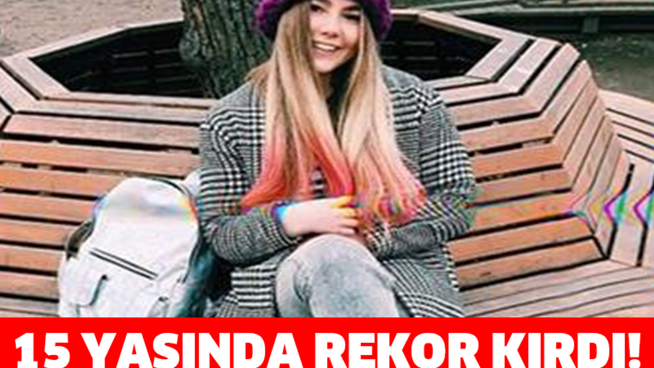 15 YAŞINDA REKOR KIRDI!ONDA Kİ KADAR BÜYÜĞÜ ERKEKLERDE BİLE YOK!