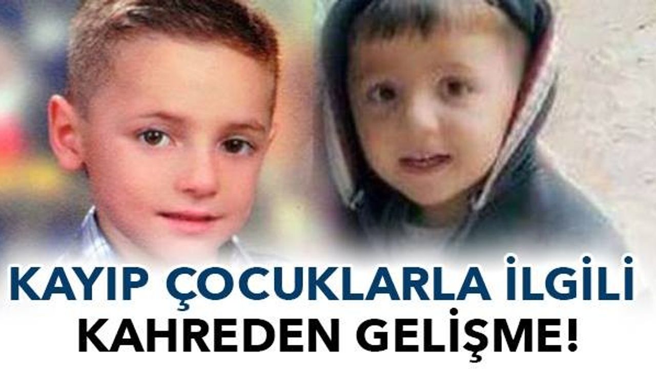 KAYIP ÇOCUKLARLA İLGİLİ KAHREDEN HABER!