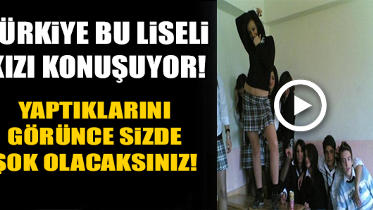 TÜRKİYE BU LİSELİ KIZI KONUŞUYOR! BU NASIL OKUL BU NASIL ÖĞRENCİ BÖYLE?