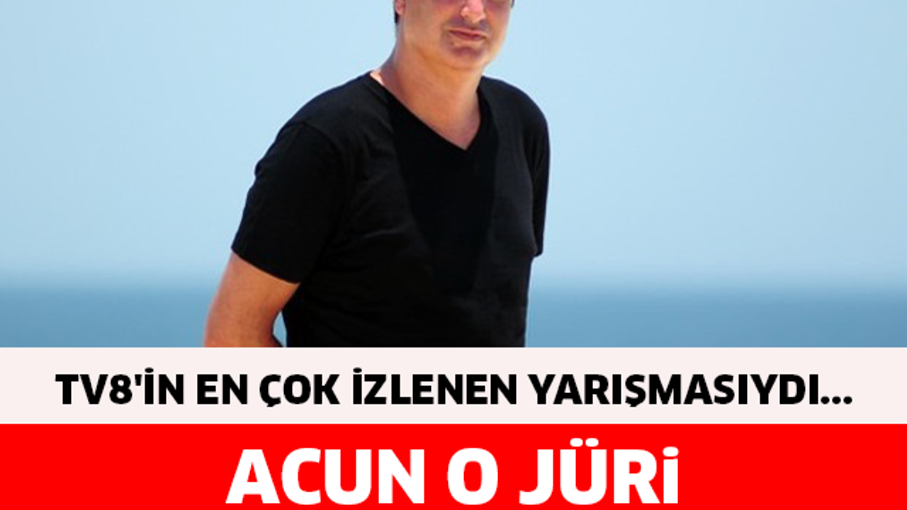 TV8'İN EN ÇOK İZLENEN YARIŞMASIYDI... ACUN O JÜRİ ÜYESİNİ KOVDU..!