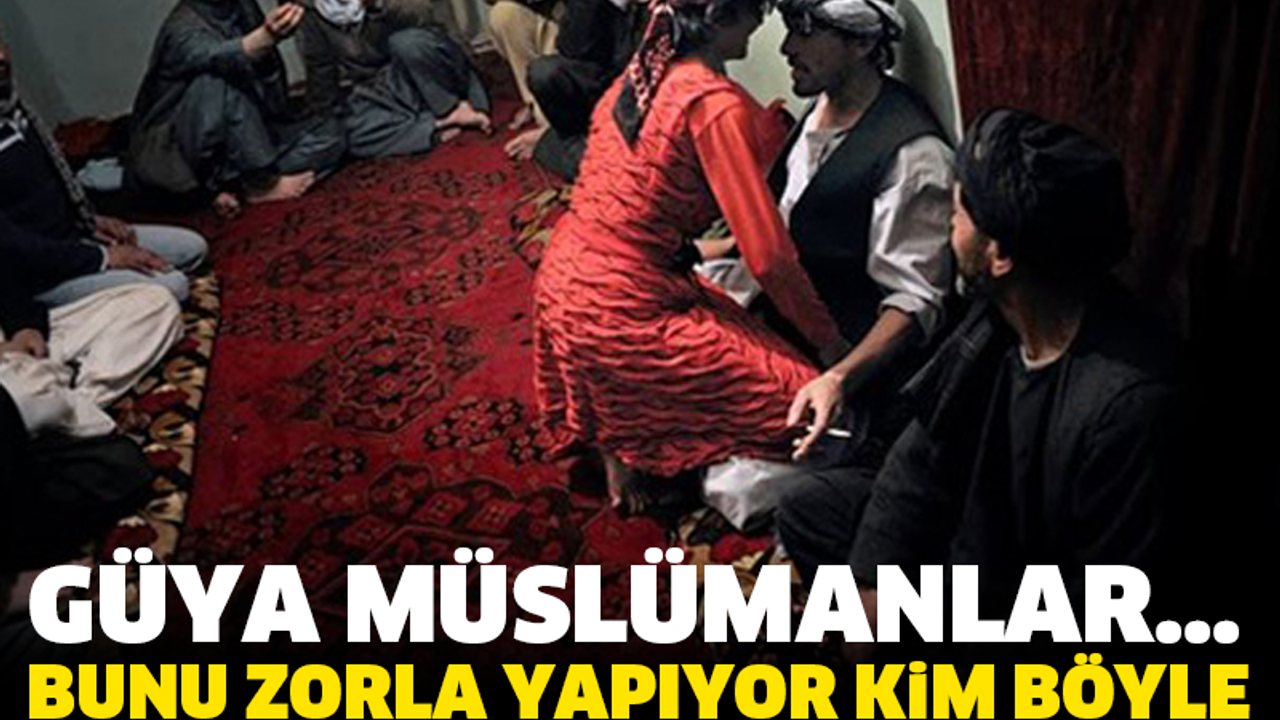 GÜYA MÜSLÜMANLAR... BUNU ZORLA YAPIYOR KİM BÖYLE OLMAK İSTER Kİ...