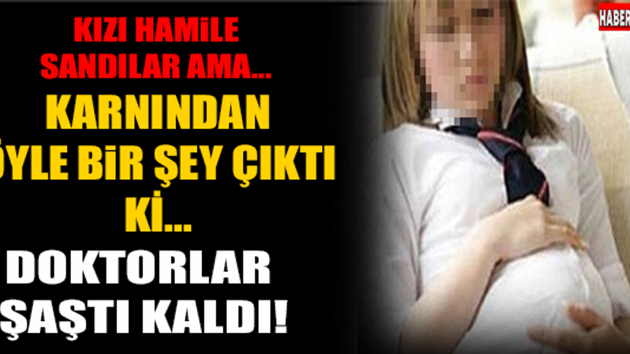 Kızı Hamile Sandılar Ama.. Karnından Canlı Hayvan Çıktı!