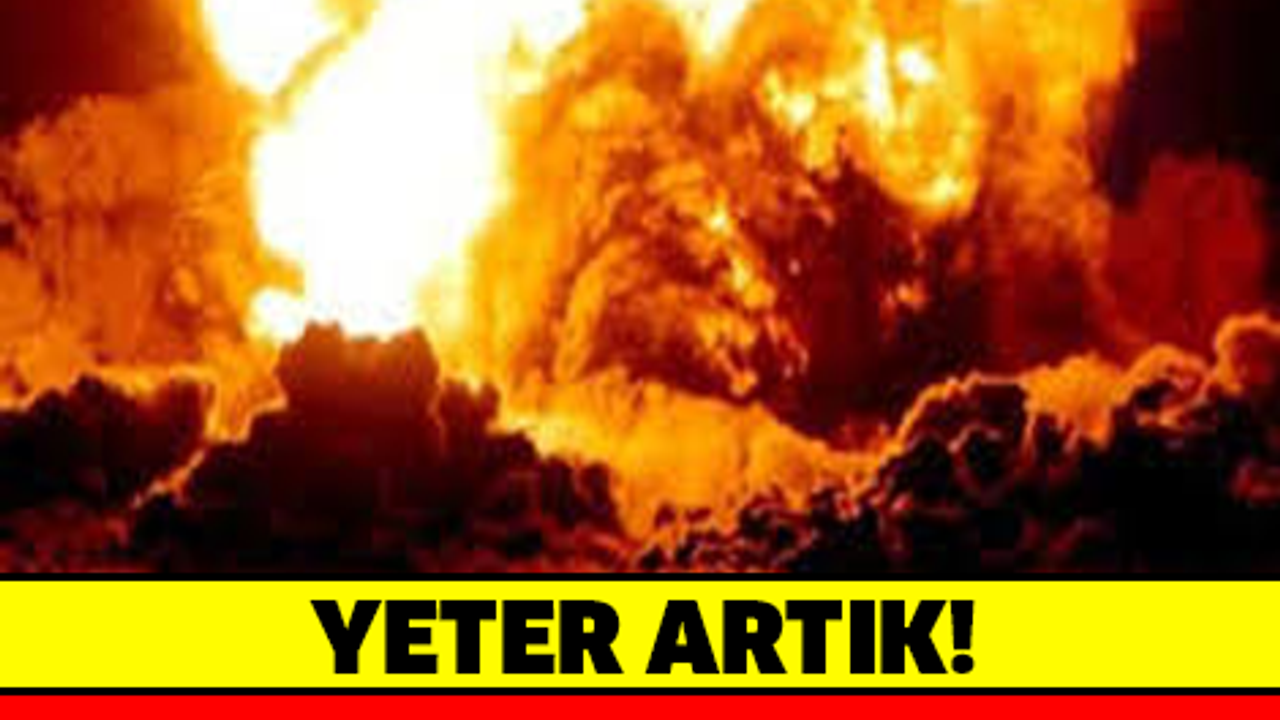 SON DAKİKA! BİR PATLAMA DAHA MEYDANA GELDİ!