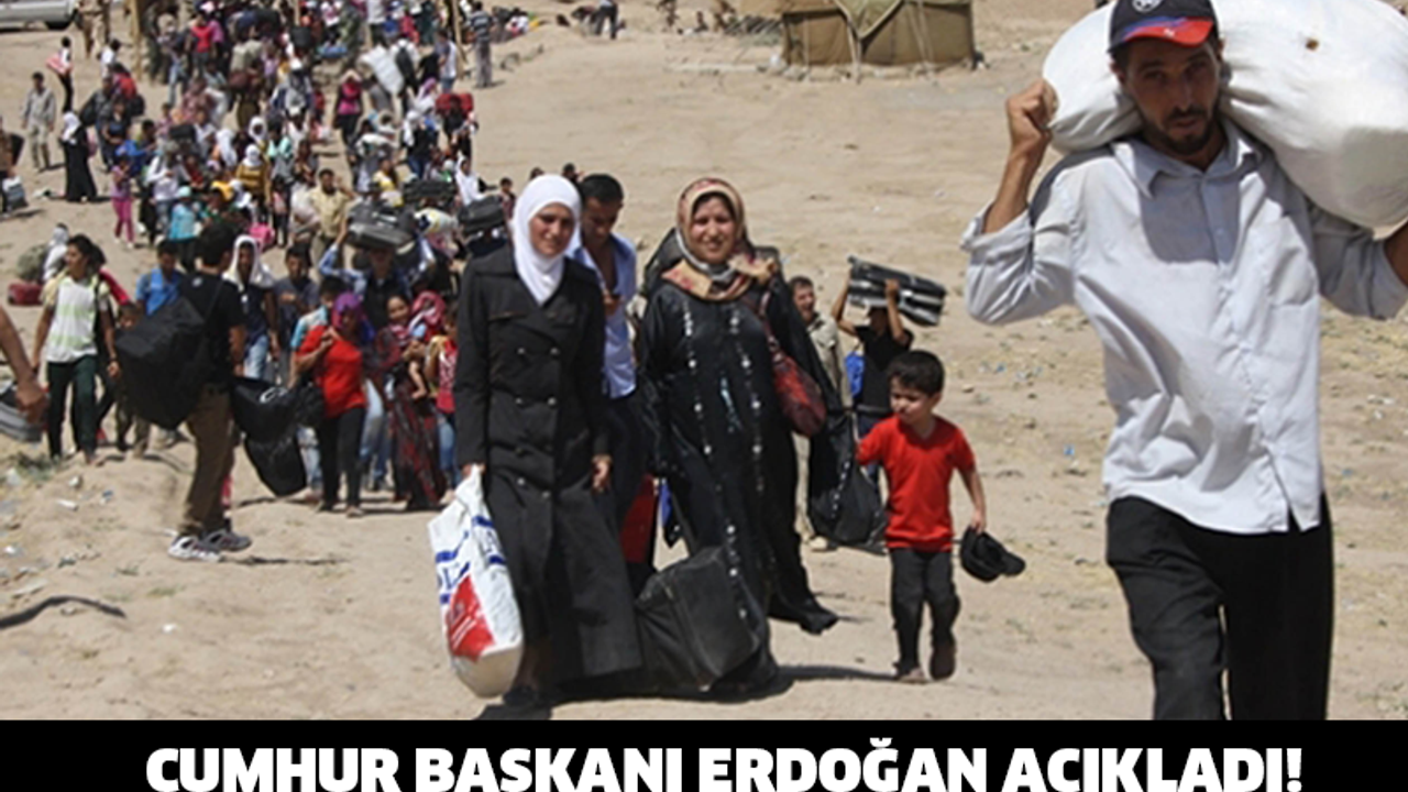 CUMHUR BAŞKANI ERDOĞAN AÇIKLADI! SURİYELİLER TÜRK VATANDAŞI OLABİLECEK! İŞTE AYRINTILARI...