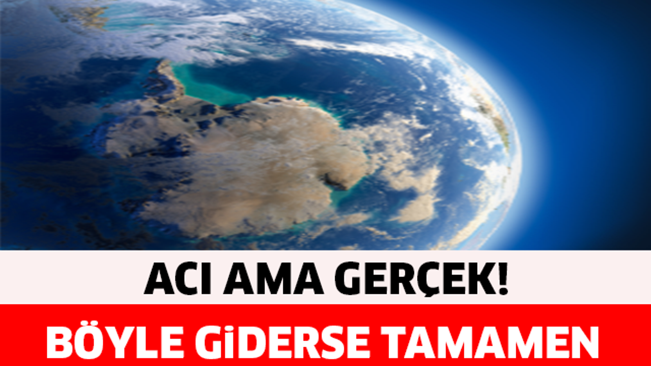 ACI AMA GERÇEK! BÖYLE GİDERSE TAMAMEN YOK OLACAK..!
