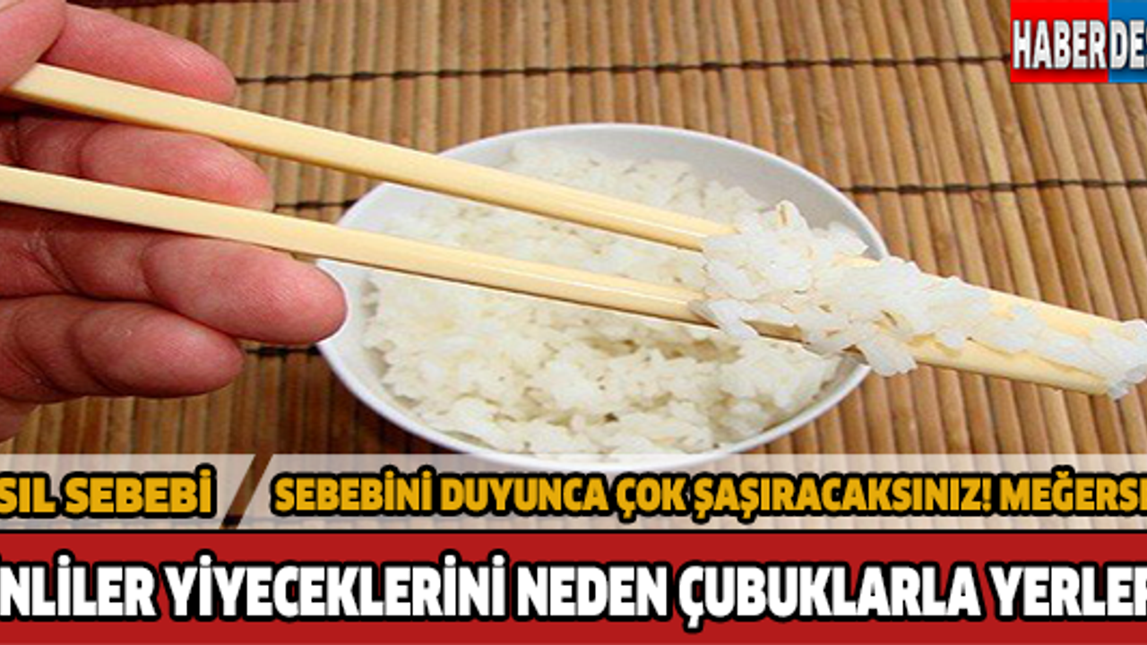 Çubuklarla yemelerinin nedeni buymuş!