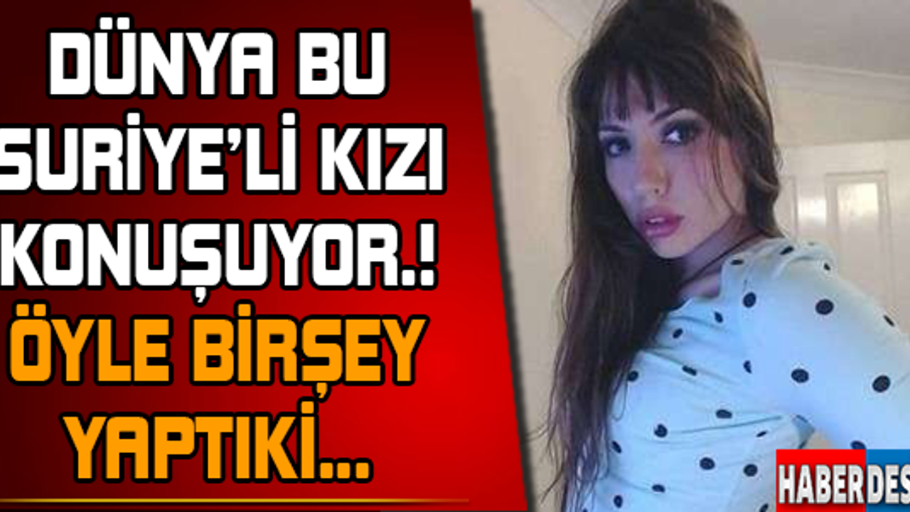 Öyle bir şey yapıyor ki!
