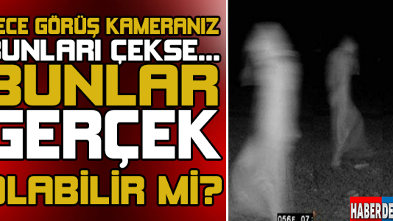 Kamp Yaptığı Yerde Gece Görüş Kamerası ile Çektiği Fotoğraflar Kanınızı Donduracak...!