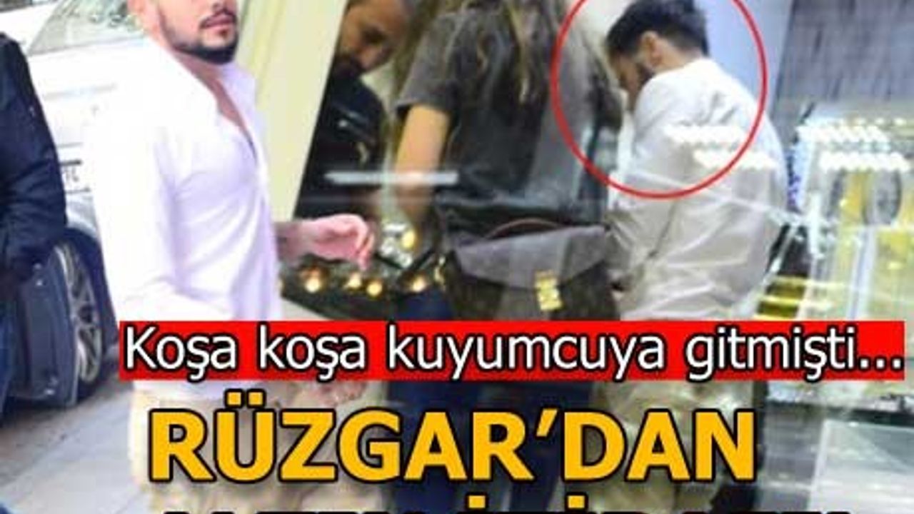 Koşa koşa kuyumcuya gitmişti... Rüzgar'dan altın itiraf!