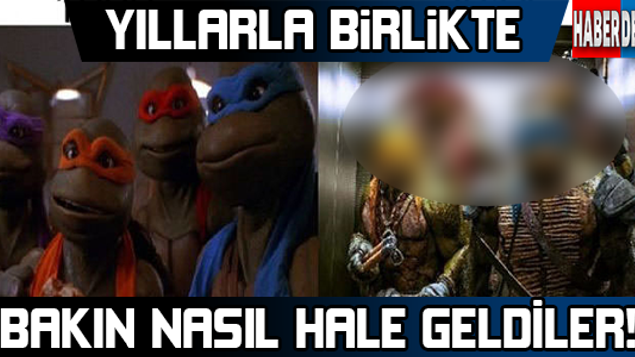 YILLARLA BİRLİKTE BAKIN NASIL DEĞİŞTİLER...