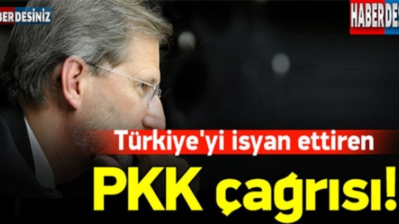 Türkiye'yi isyan ettiren PKK çağrısı