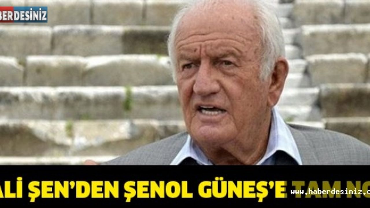 Ali Şen’den Şenol Güneş’e tam not