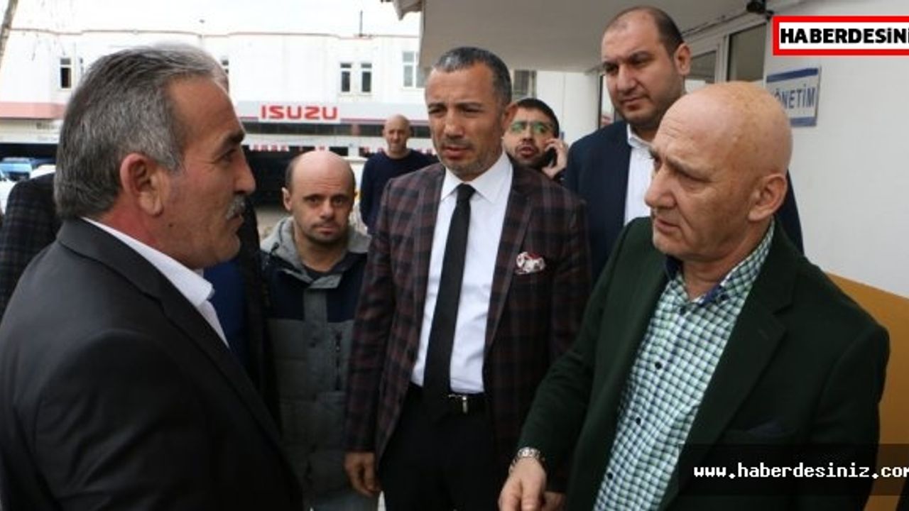 BAŞKAN ÖZ KARTAL ESNAFIYLA BİR ARAYA GELDİ