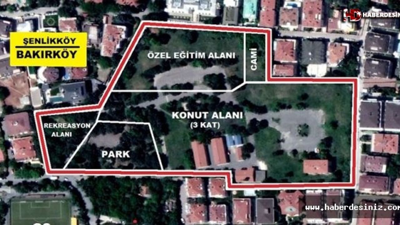 34 dönümlük askeri alan imara açıyor