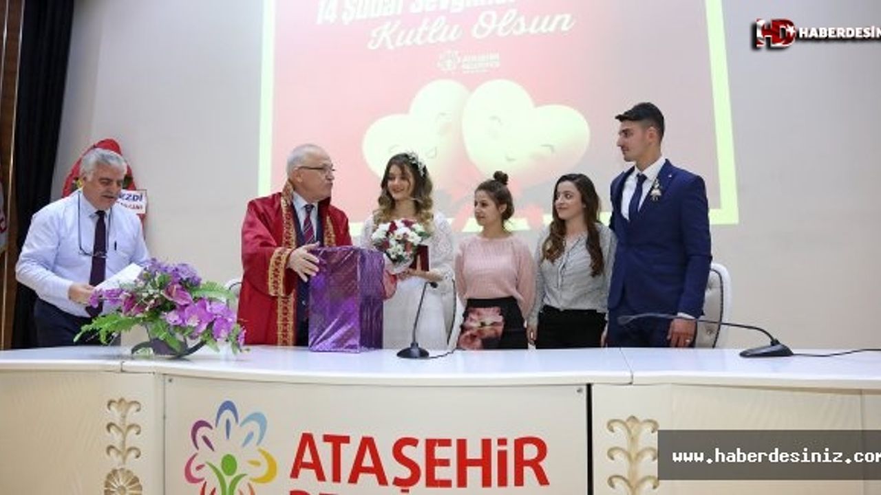 14 Şubat'ta Nikah Salonuna Hücum..