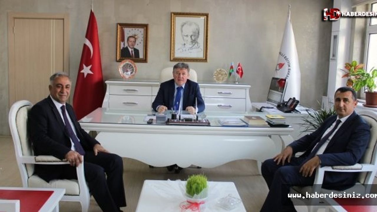 Milli Eğitim Bakan Yardımcısı İbrahim Er Milli Eğitim Müdürlüğünü Ziyaret Etti