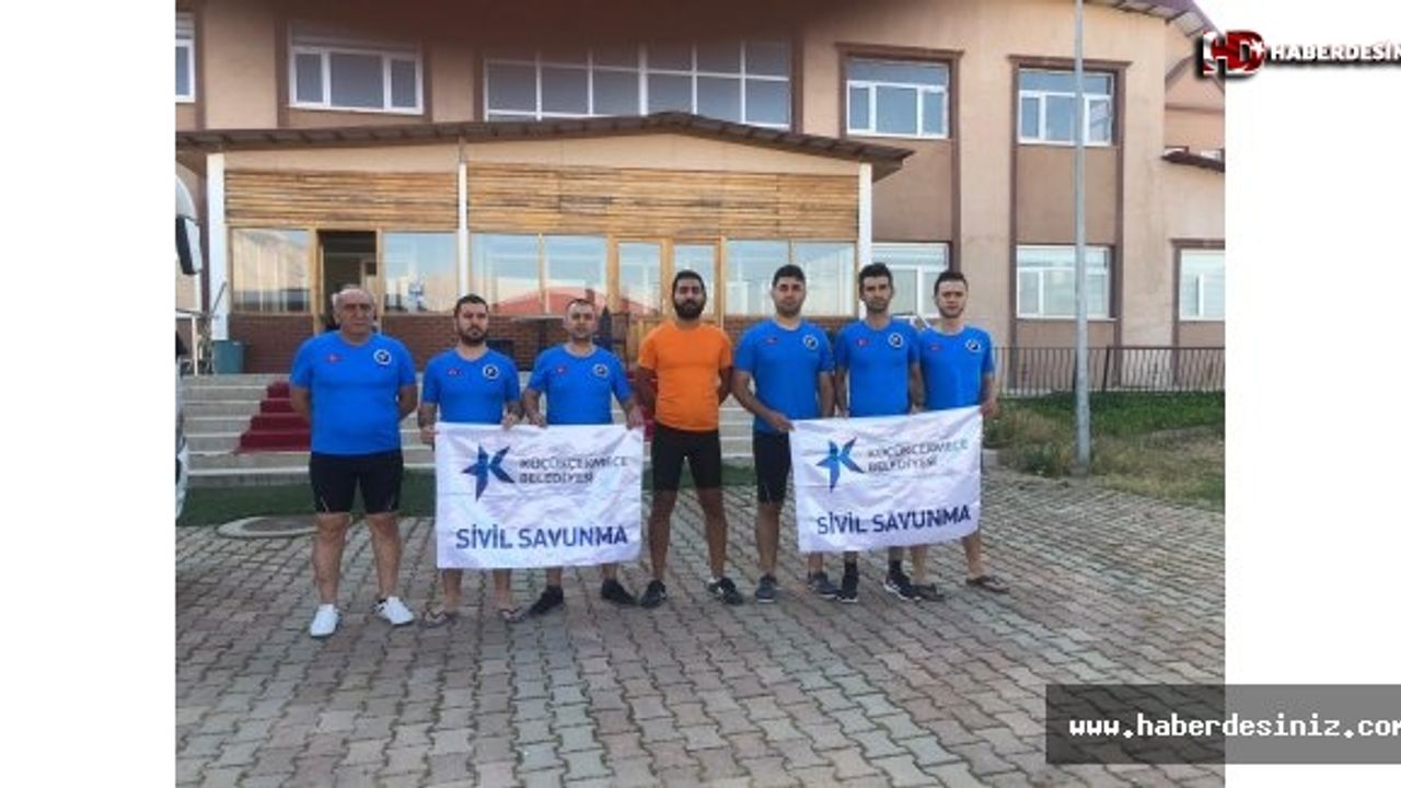 Küçükçekmece Sivil Savunma Ekipleri Tunceli’ye Gitti