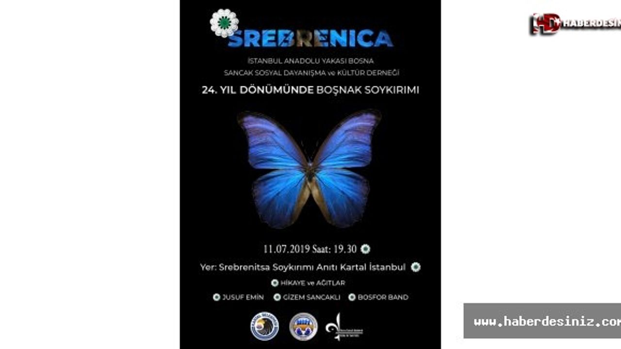 SREBRENİTSA SOYKIRIMI’NDA HAYATINI KAYBEDENLER, KARTAL’DA ANILACAK