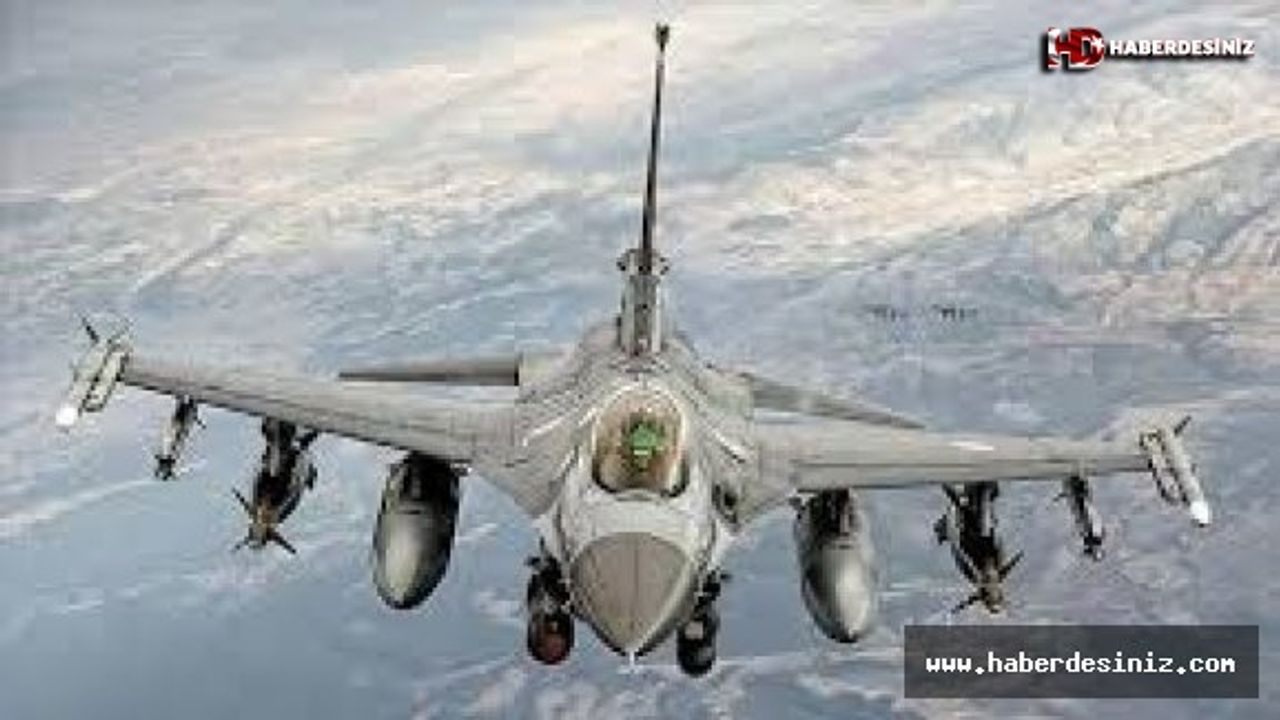 MSB duyurdu! F-16'lar Suriye hava sahasında!.