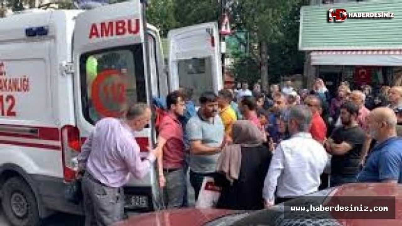 Sultanbeyli'de panik anları! Kendini boşluğa bıraktı.