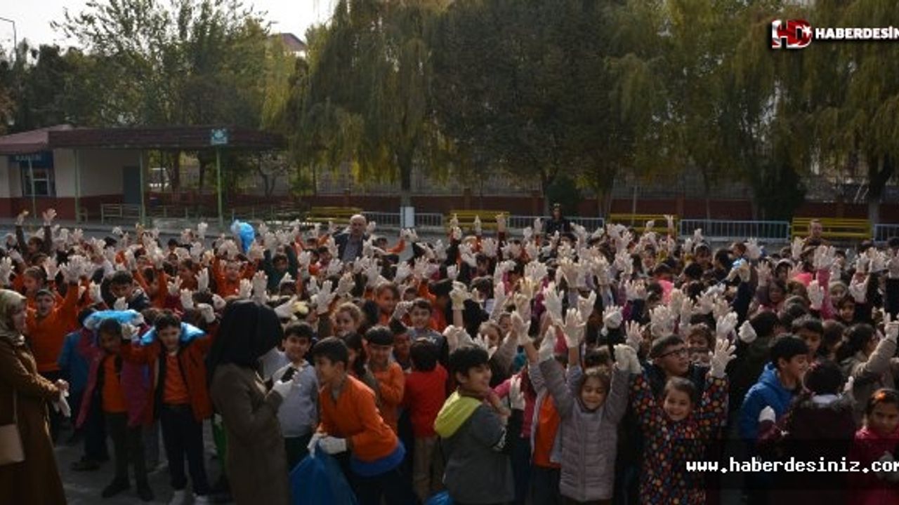 Iğdır da 250 Okulda Çevre Temizliği Yapıldı