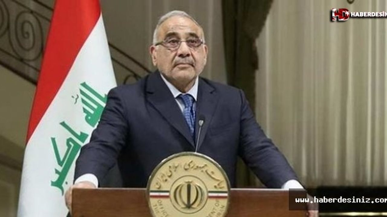 Irak'ta siyasi kriz: İstifa edeceğini duyurdu.