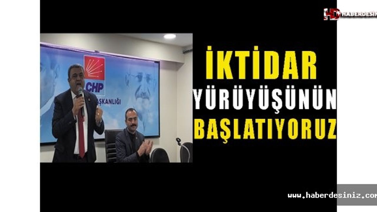 Chp Eyüp İlçe Başkan Adayı Saim Diken:  İktidar Yürüyüşünü Başlatıyoruz