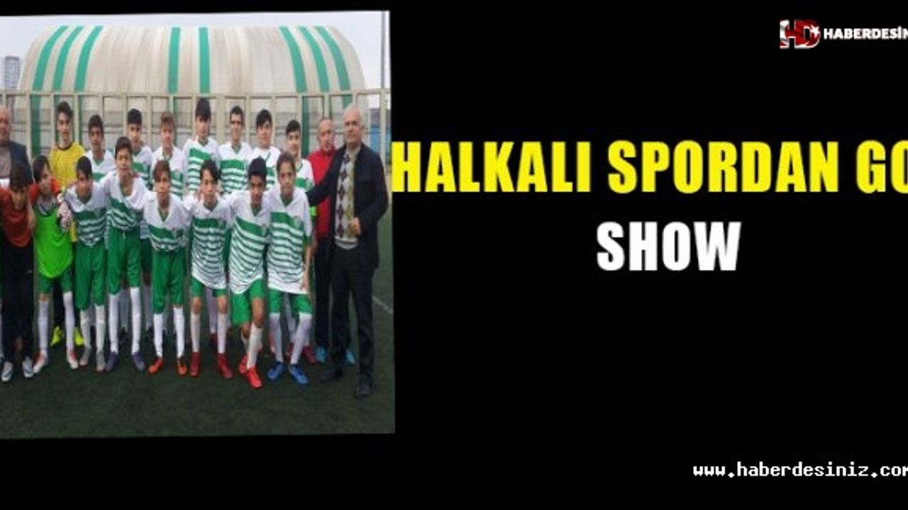 Halkalı spor -15'lerinden gol şhow