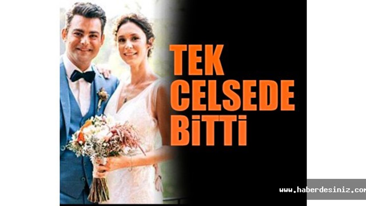 4 Yıllık evliliğini sessiz sedasız tek celsede bitirdi
