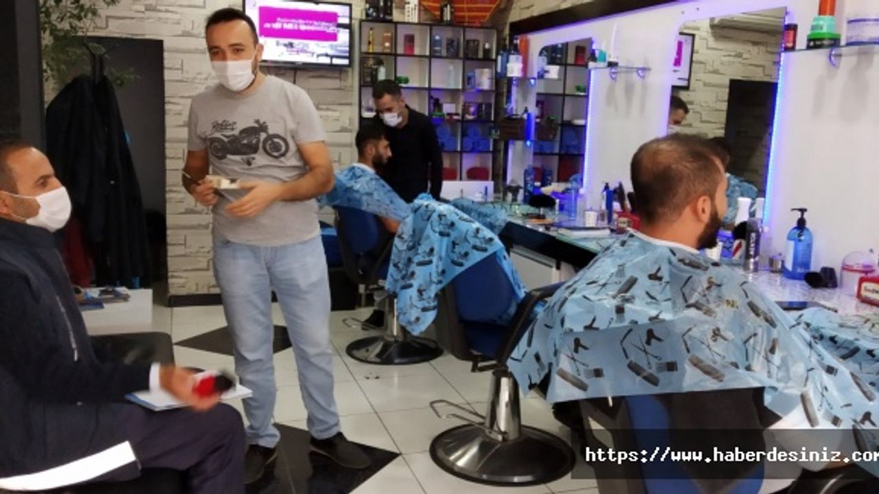Bağcılar’da Berberlere “Kılı kırk yaran” denetim