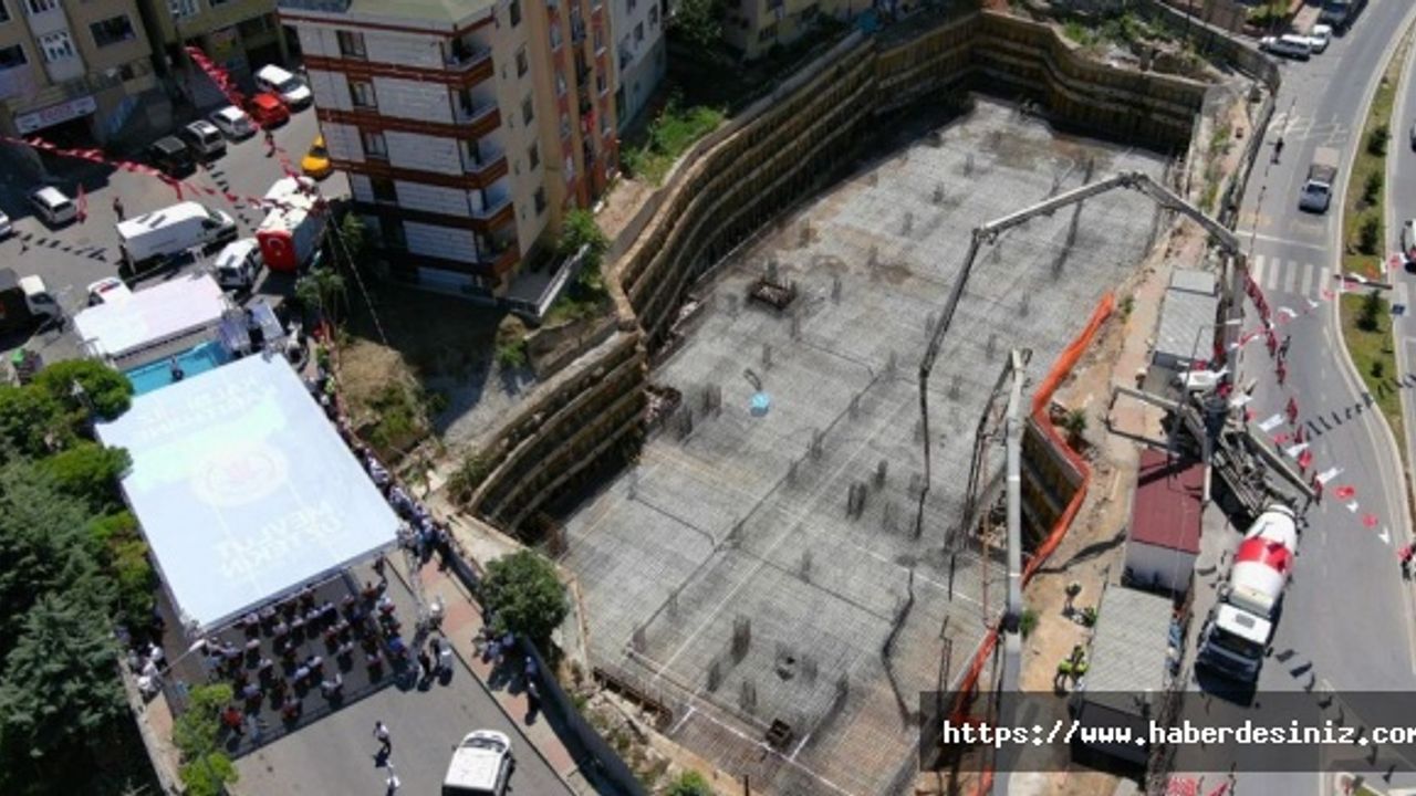 Ayazma Camii ve Külliyesi'nin temeli atıldı