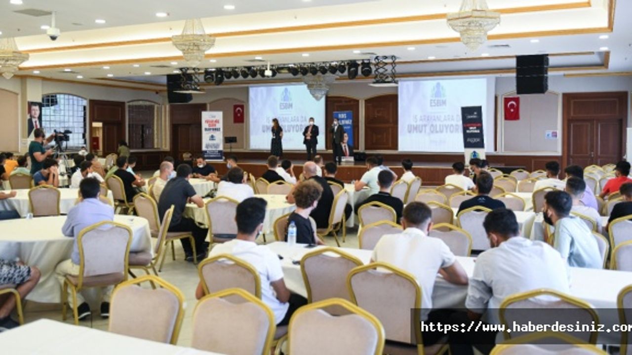 ESBİM işsizlik sorununu çözüyor