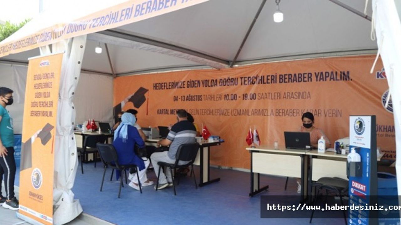 Kartal Belediyesi’nden üniversite adaylarına ücretsiz rehberlik hizmeti