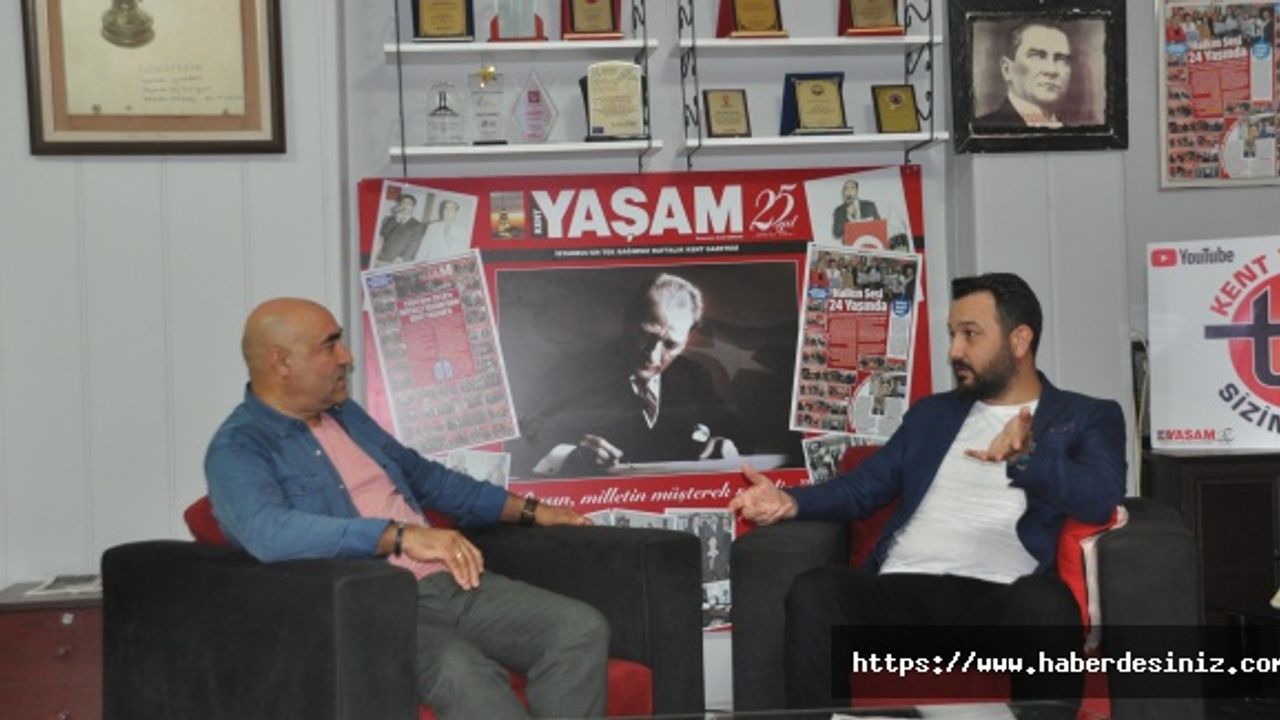Bozkaya'dan Yaşam Gazetesi'ne ziyaret