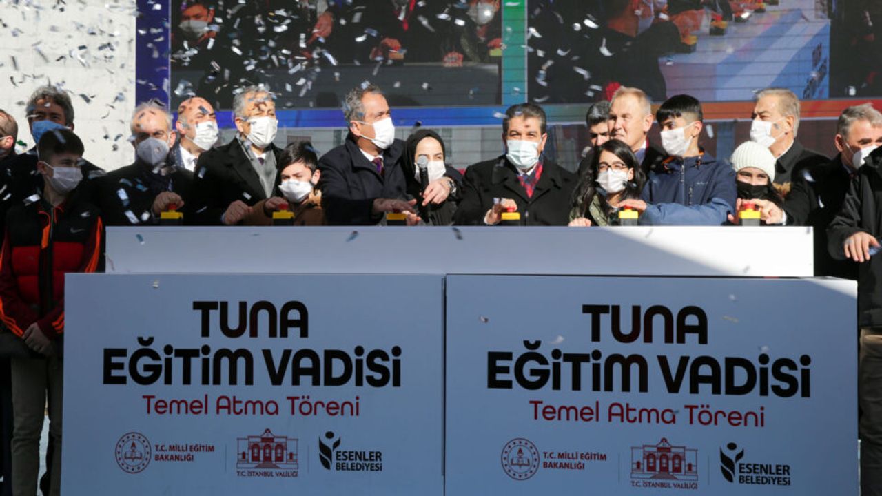 Tuna Eğitim Vadisi’nin temeli Bakan Özer ile atıldı