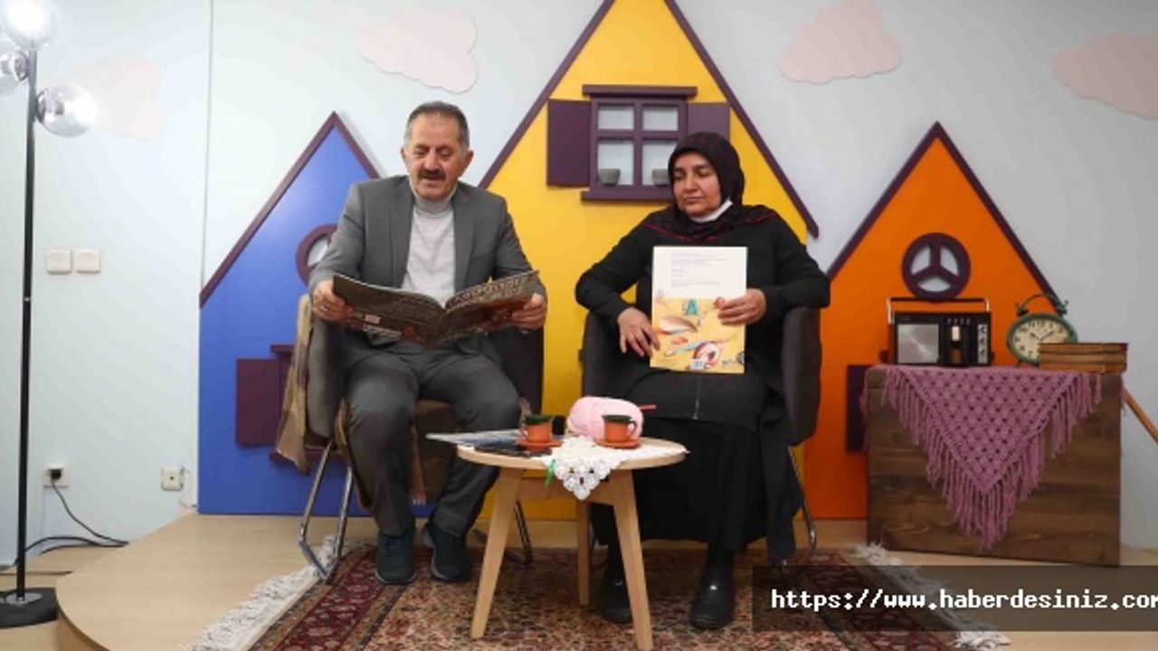 Dedeler, nineler ve torunları masalda buluştu