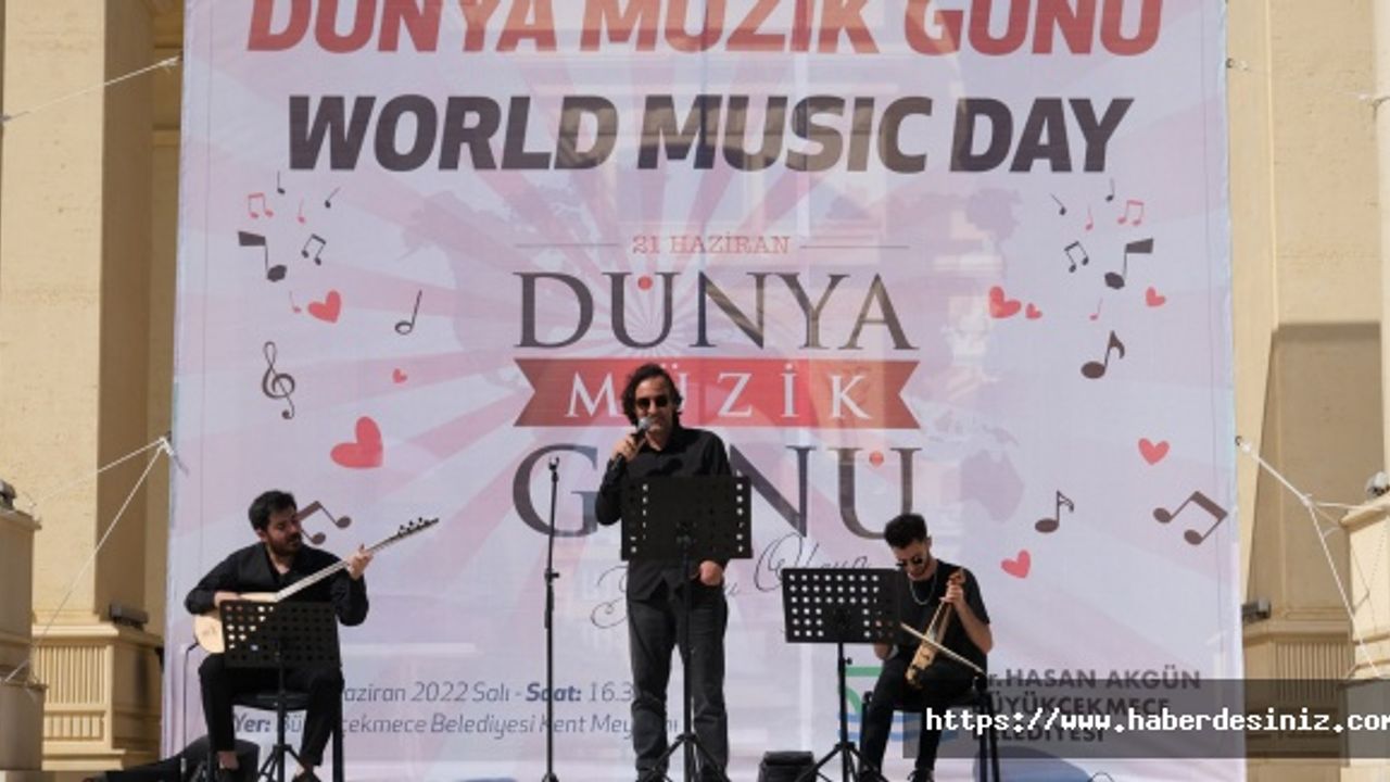 Büyükçekmece’de Dünya Müzik Günü coşkuyla kutlandı
