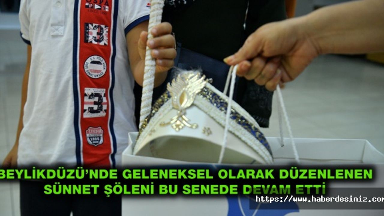 BEYLİKDÜZÜ’NDE GELENEKSEL OLARAK DÜZENLENEN SÜNNET ŞÖLENİ BU SENEDE DEVAM ETTİ