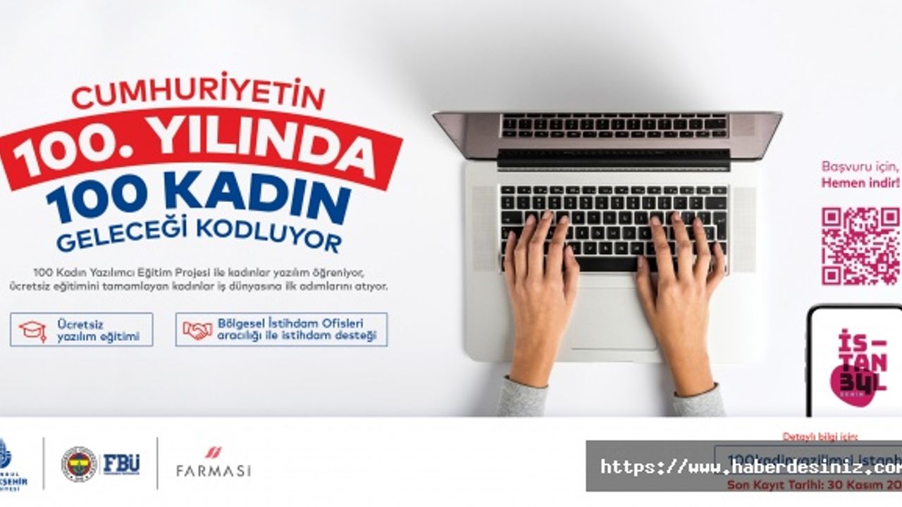 İBB KADINLARA YAZILIM ÖĞRETİP İŞ BULACAK