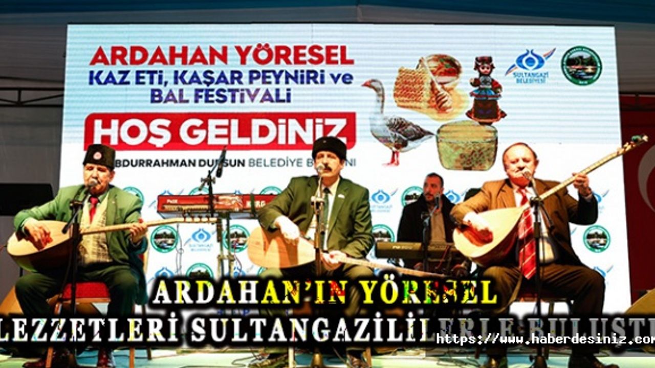 Ardahan’ın yöresel lezzetleri Sultangazililerle buluştu