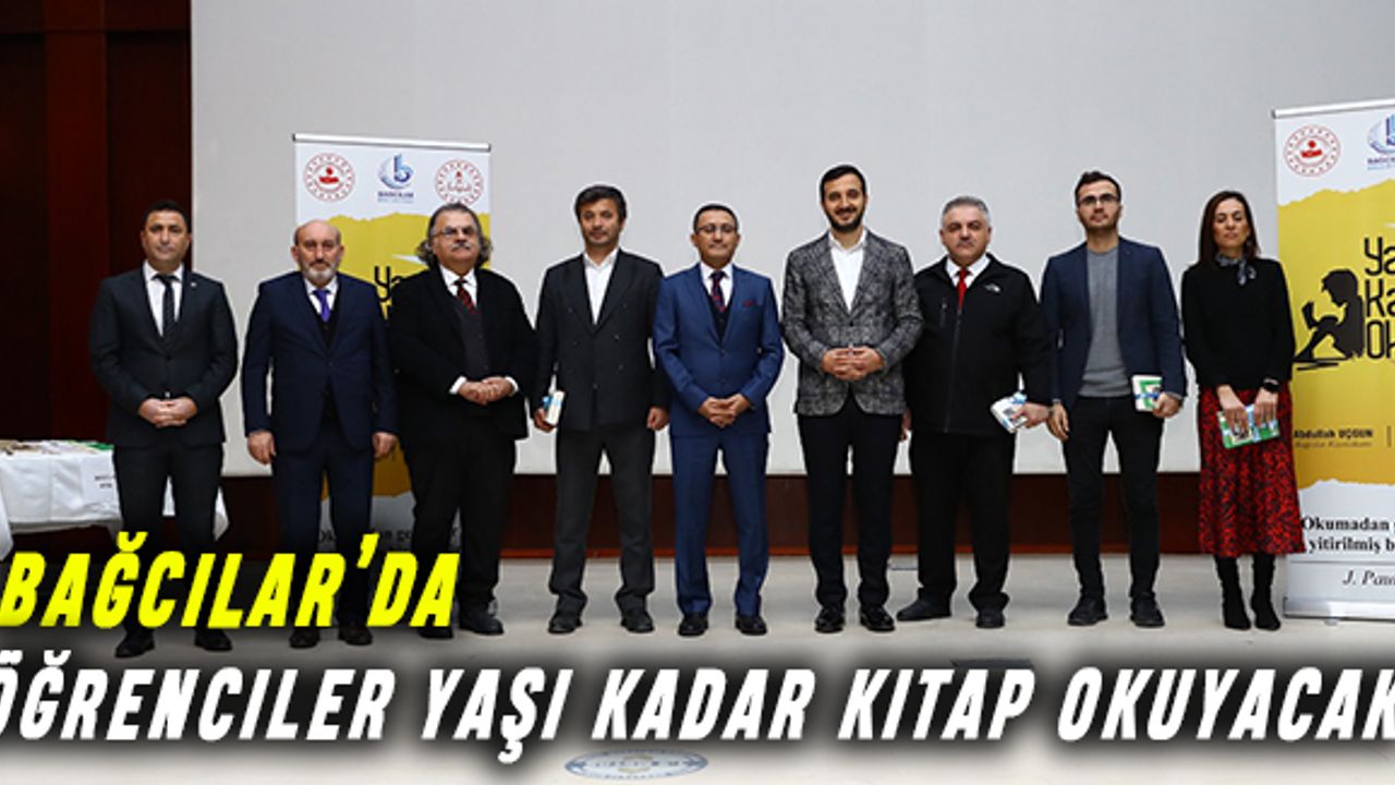Bağcılar'da öğrenciler yaşı kadar kitap okuyacak