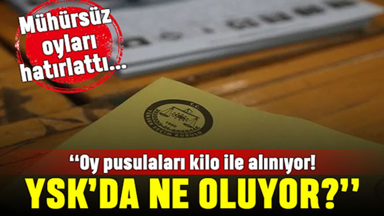 Karabat: Pusulalar kilo ile alınıyor, YSK'da ne işler dönüyor?