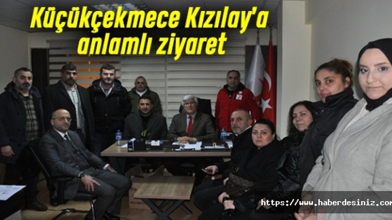 MHP Küçükçekmece yönetimi Kızılay'ın yanında