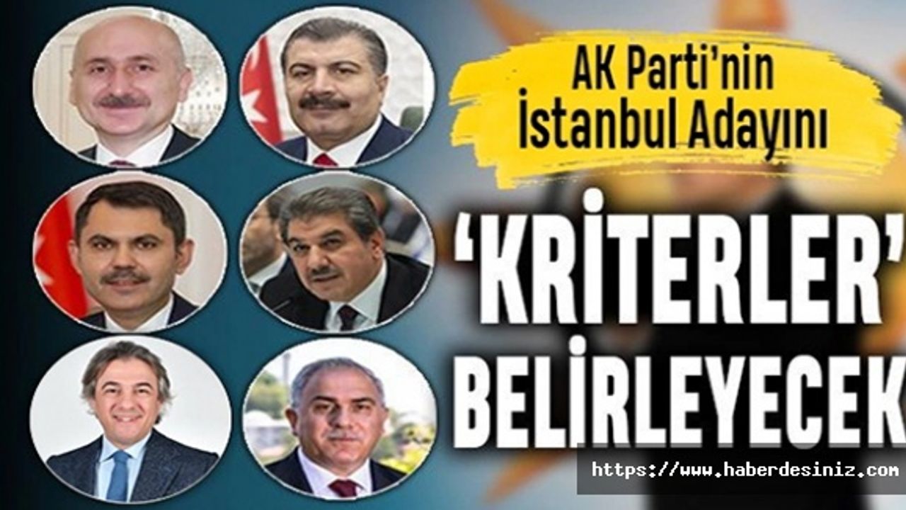 Geri sayım başladı; AK Parti’nin İstanbul adayı merak ediliyor