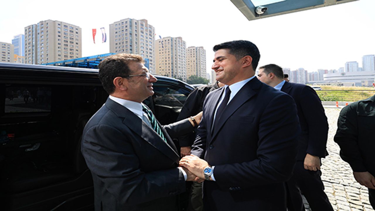İmamoğlu, Başkan Adıgüzel'i Ziyaret Etti
