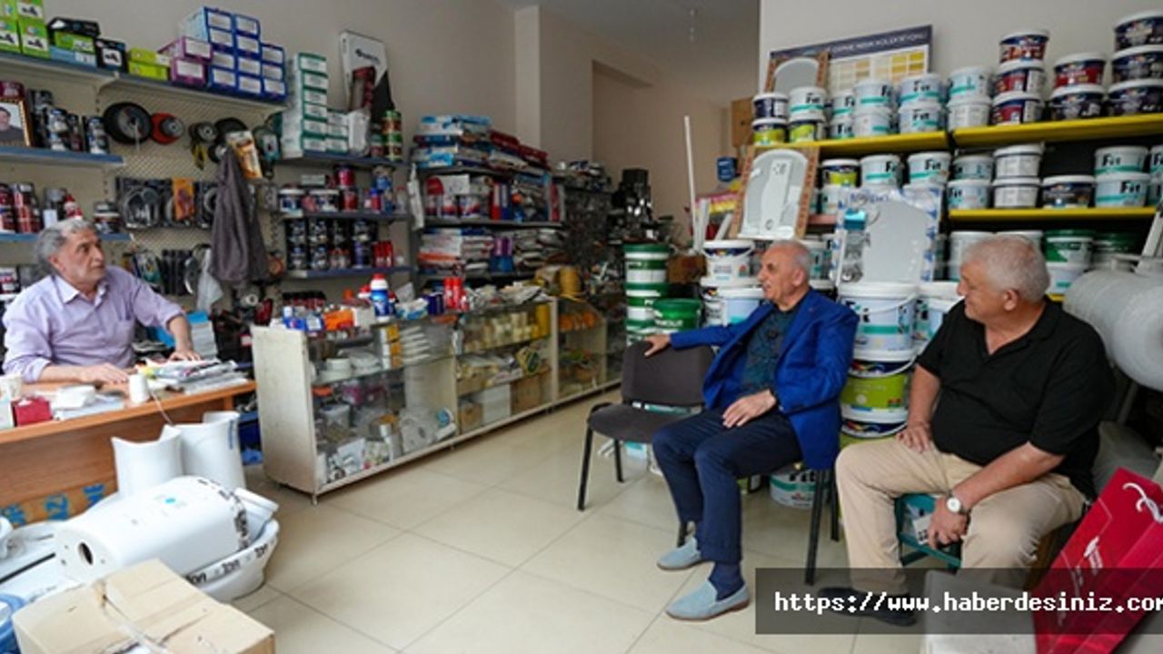 Yıldırım’dan yarım asırlık esnafa hizmet beratı