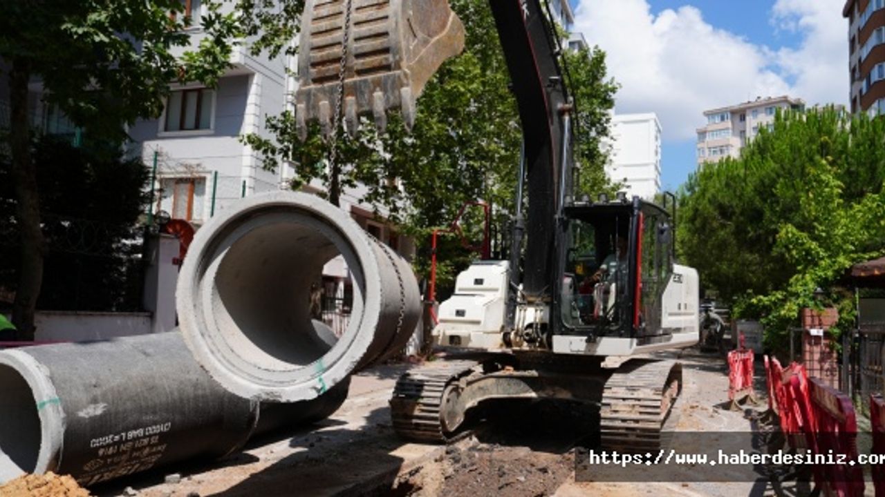 Başkan Gökhan Yüksel, Yağmur Suyu Çalışmalarını Yerinde İnceledi