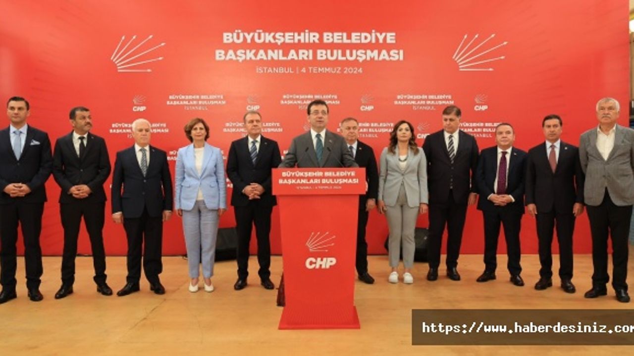 CHP’li Başkanlar İstanbul'da Buluştu: Dayanışma Mesajı