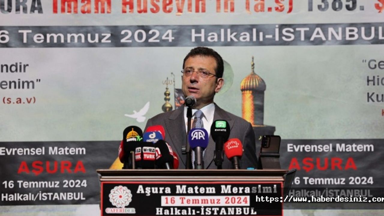 İBB Başkanı: "Zeynebiye Camii'ni Hep Birlikte Açacağız"